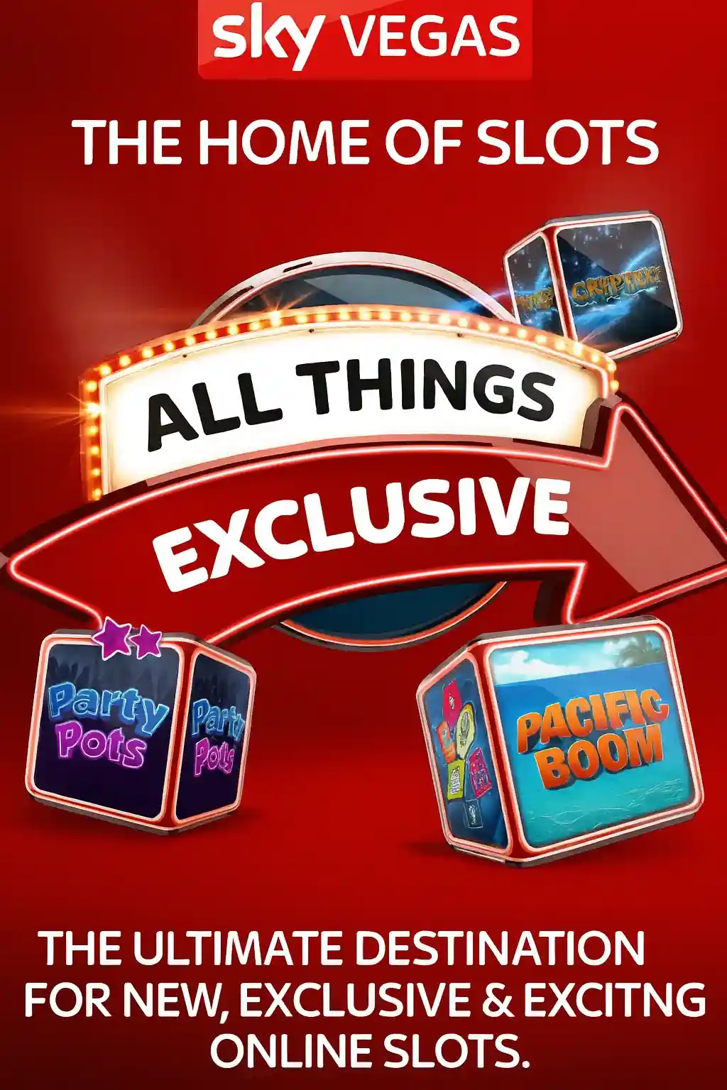 Exclusive new and exciting online slots ultimate destination text